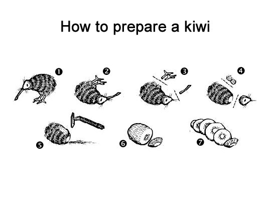 Comment préparer un kiwi ?